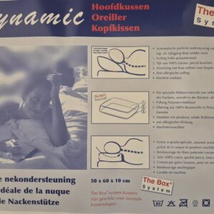 Hoofdkussen Dynamic  Boxmodel - 50 x 60 + 10  cm